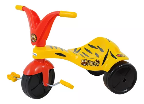 Motoquinha Triciclo Infantil Com Pedal Tigrão Xalingo